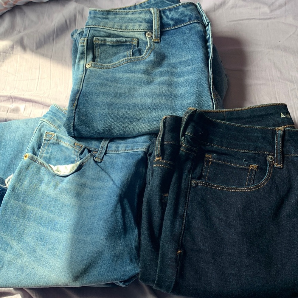 Womens size 10 jeans bundle